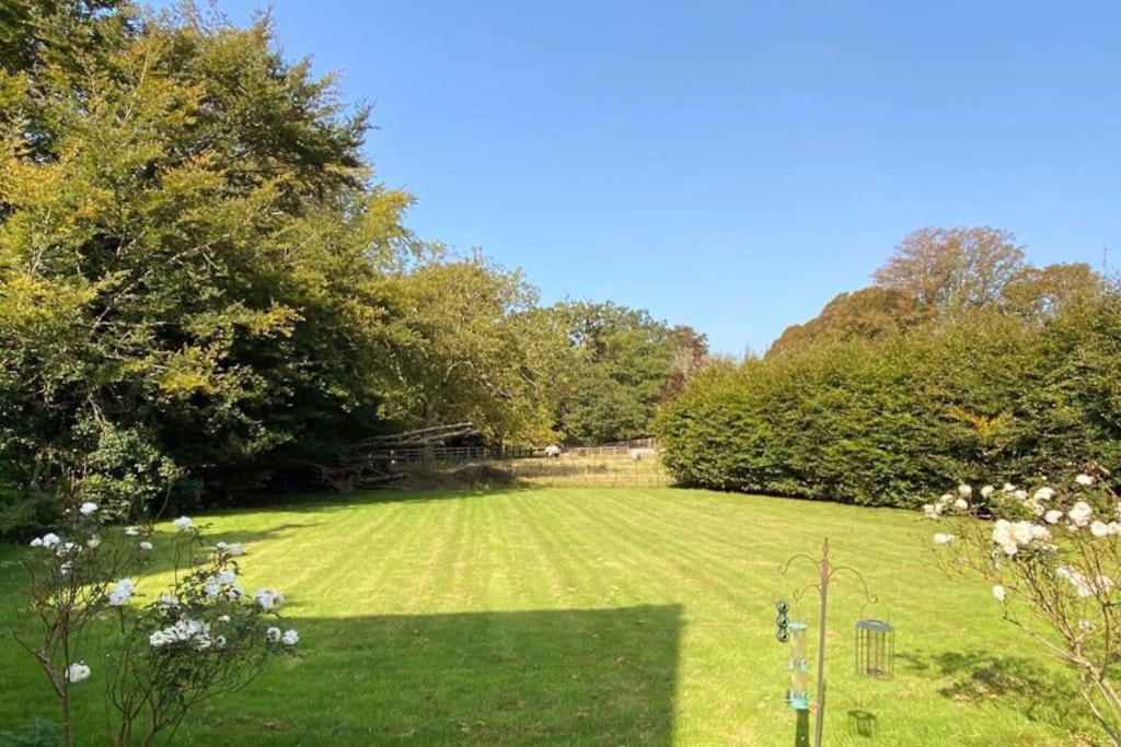 The Dower House At Parnham Park Villa Beaminster Exterior foto